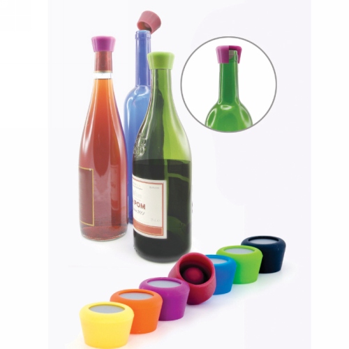 Set van 2 Silicone winestopppers